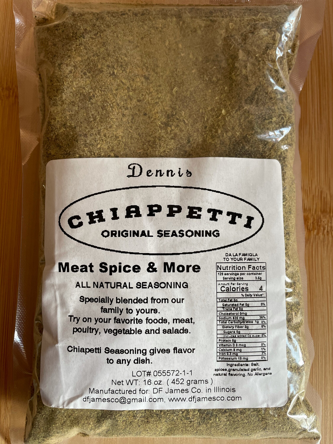 Chiappetti Seasoning Original (1 lb.)