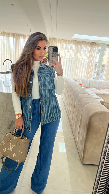 Gilet Denim loewi