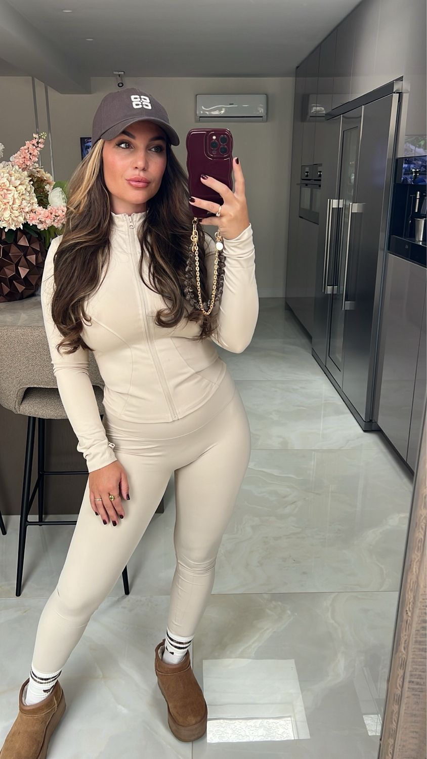 2 piece sporty nude