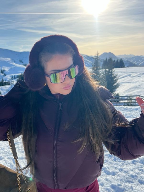 puffed Bomber Burgendy