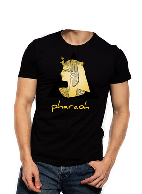 Pyramid & Pharaoh black t-shirt