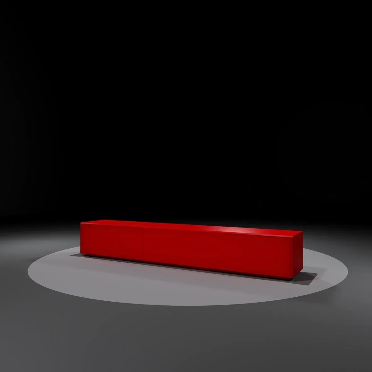 VIVIDSTORM Fully Concealed Motorized Laser TV Cabinet PARIS + Screen, Cabinet Colour: Ferrari Red, Size: 100"