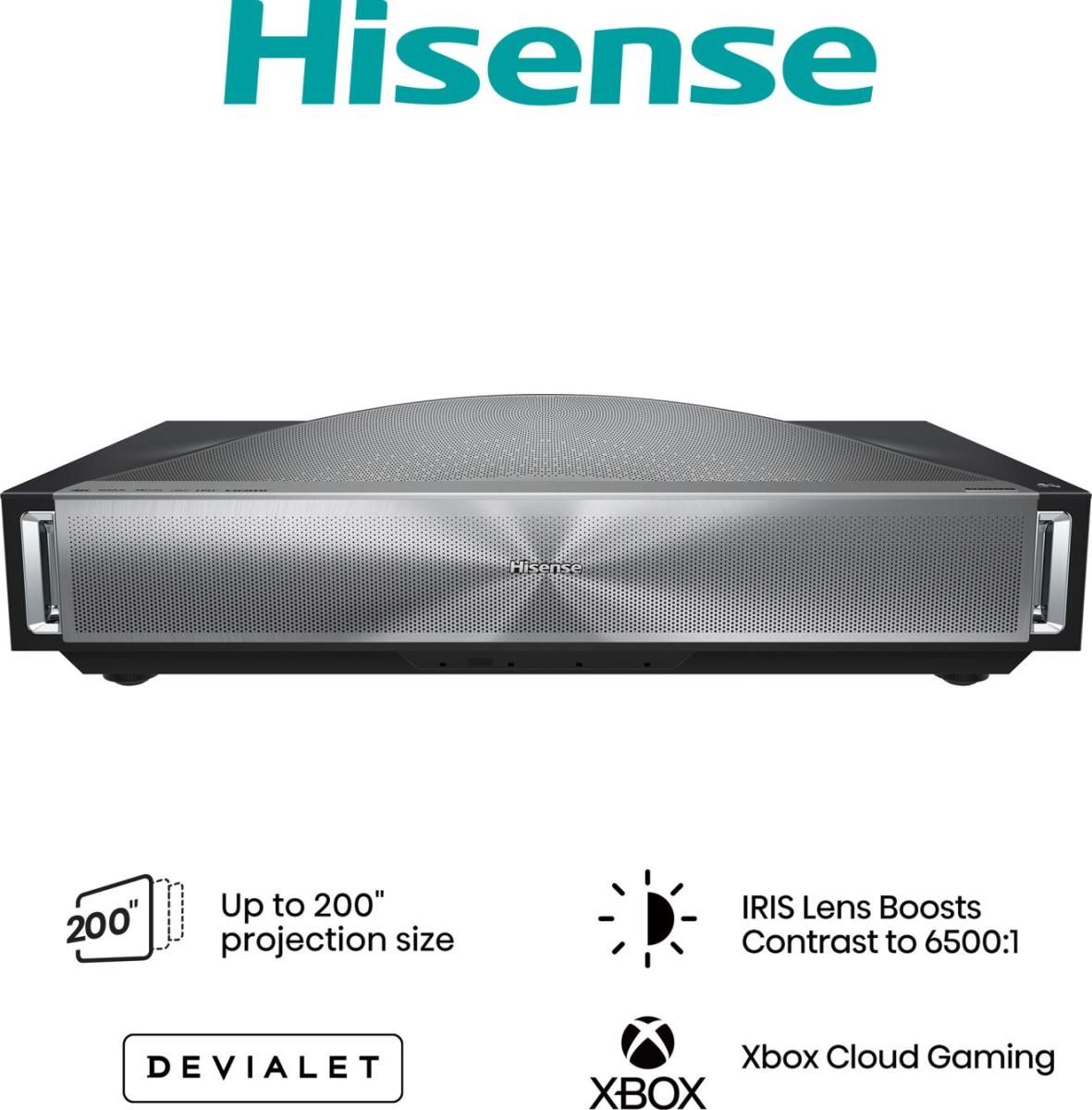 Hisense PX4-Pro Tri-Laser 4K Ultra Short Throw Projector Hisense PX4-Pro Tri-Laser 4K Ultra Short Throw Projector
