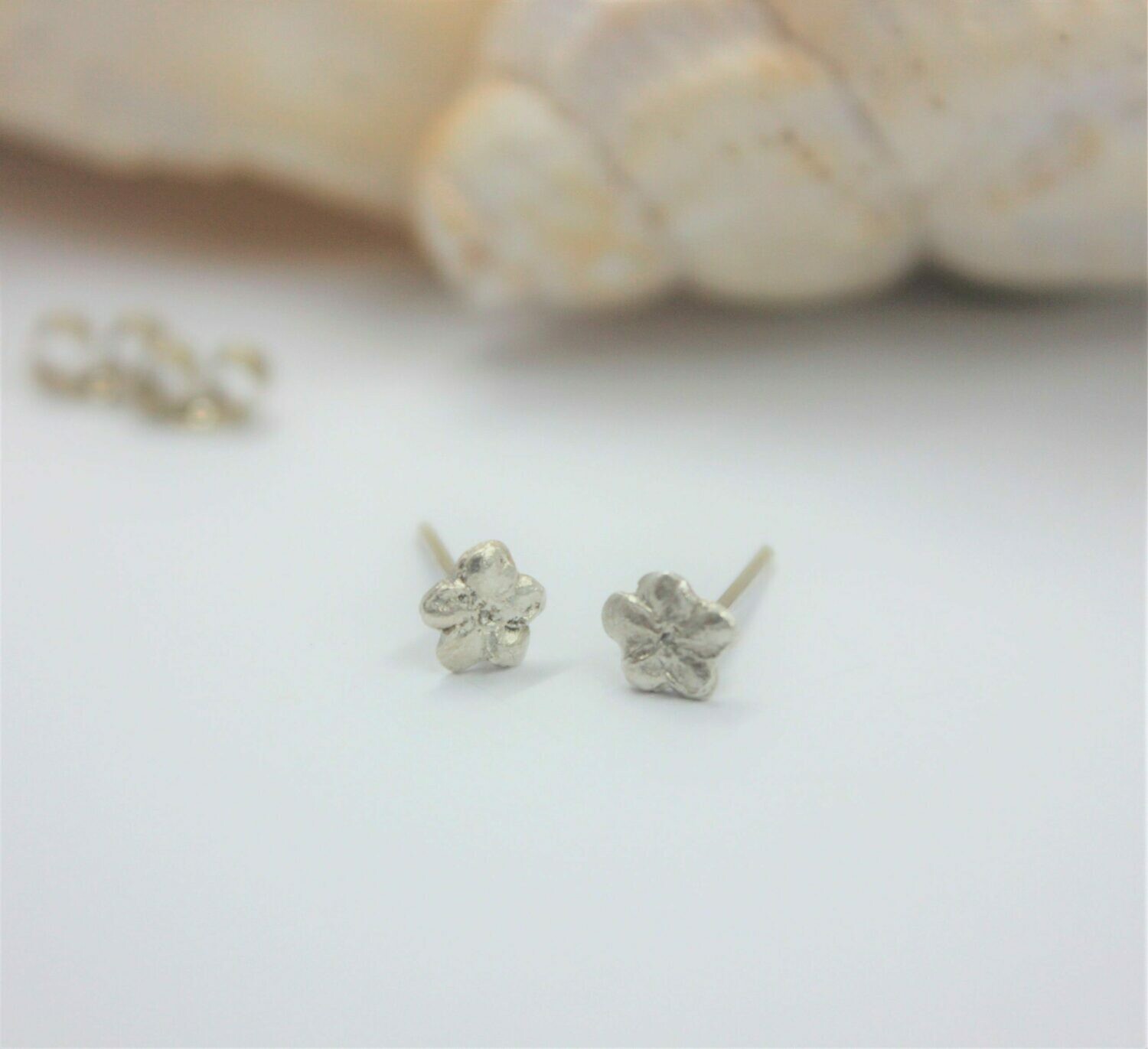 Twigs &amp; Toads Water Forget Me Not Studs