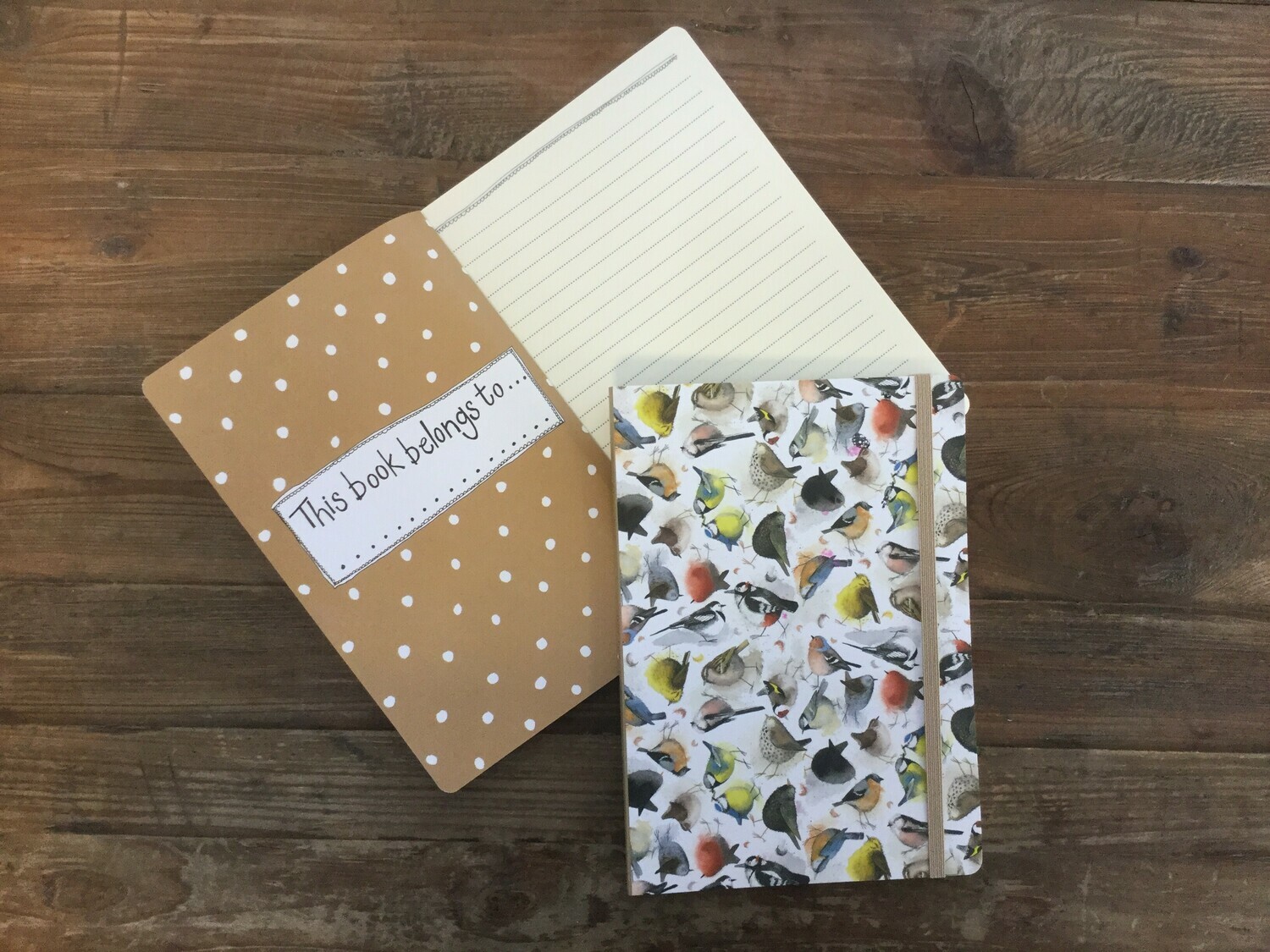 Alex Clark Birds Large Chunky Notebook