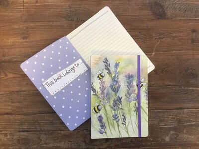 Alex Clark Bees Large Chunky Notebook