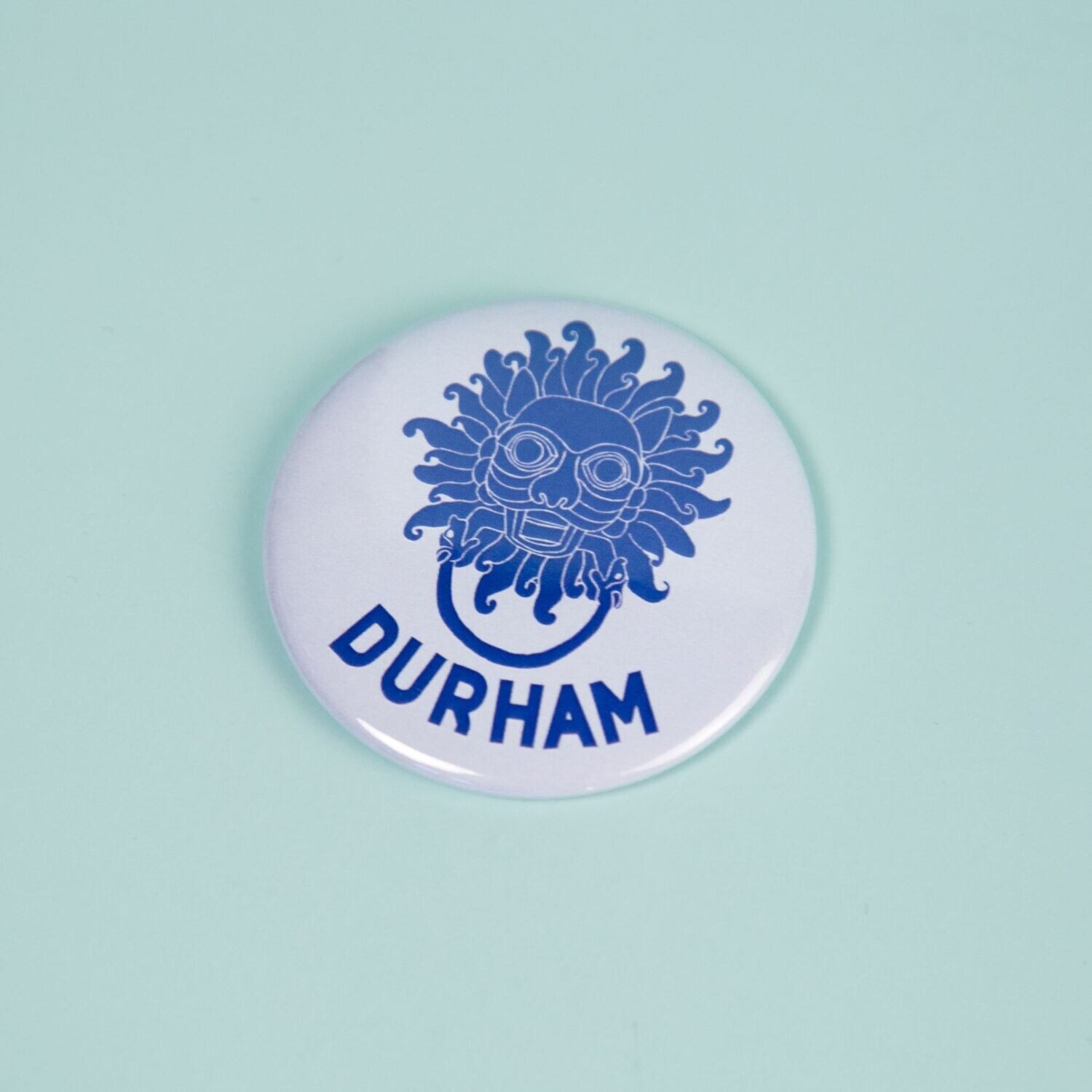 With Love From Durham Magnets, Colour: Blue Cathedral Knocker