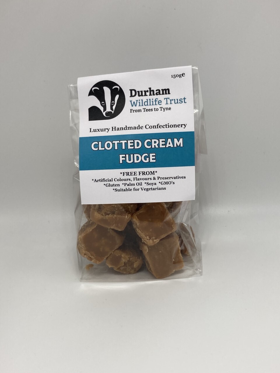 Durham Wildlife Trust Clotted Cream Fudge