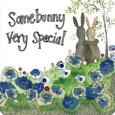 Alex Clark Some Bunny Special Coaster