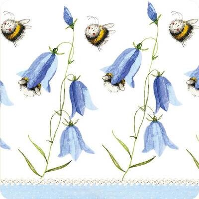 Alex Clark Bees and Harebells Coaster