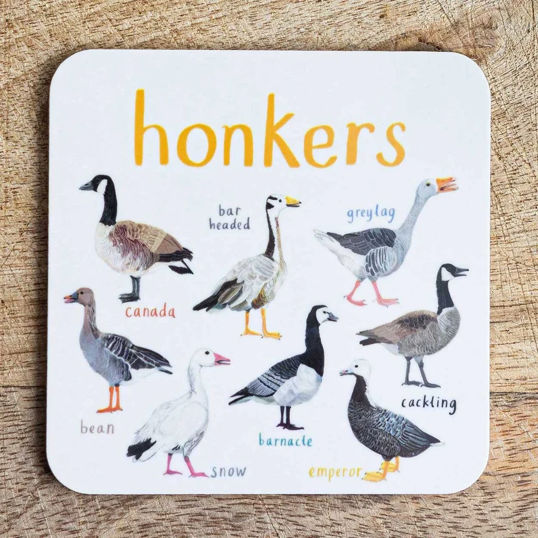 Sarah Edmonds Honkers Coaster