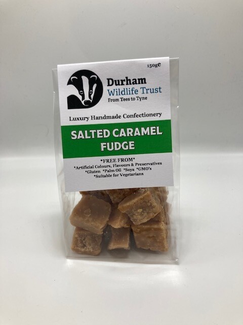 Durham Wildlife Trust Salted Caramel Fudge