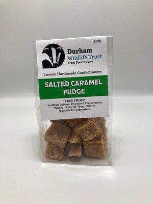 Durham Wildlife Trust Salted Caramel Fudge
