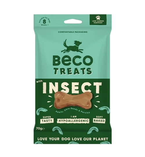 Beco Dog Treats Insect with Apple &amp; Chia Seeds