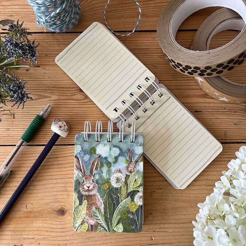 Alex Clark Little Rabbits Small Spiral Bound Notebook