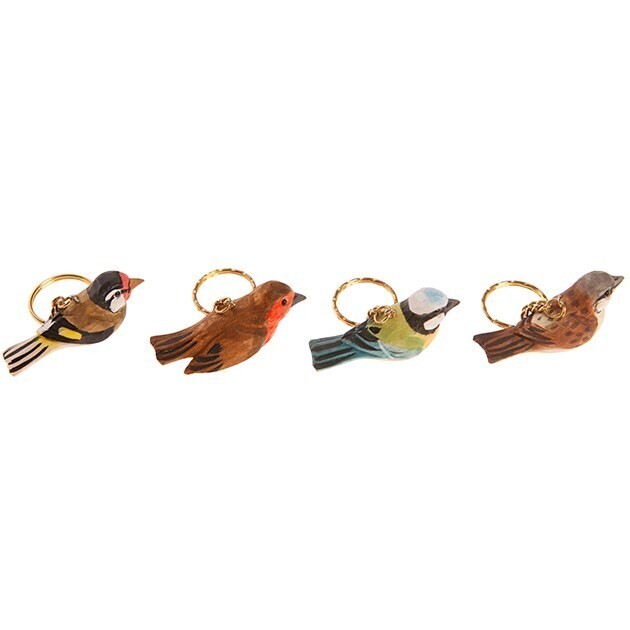 British Bird Keyrings