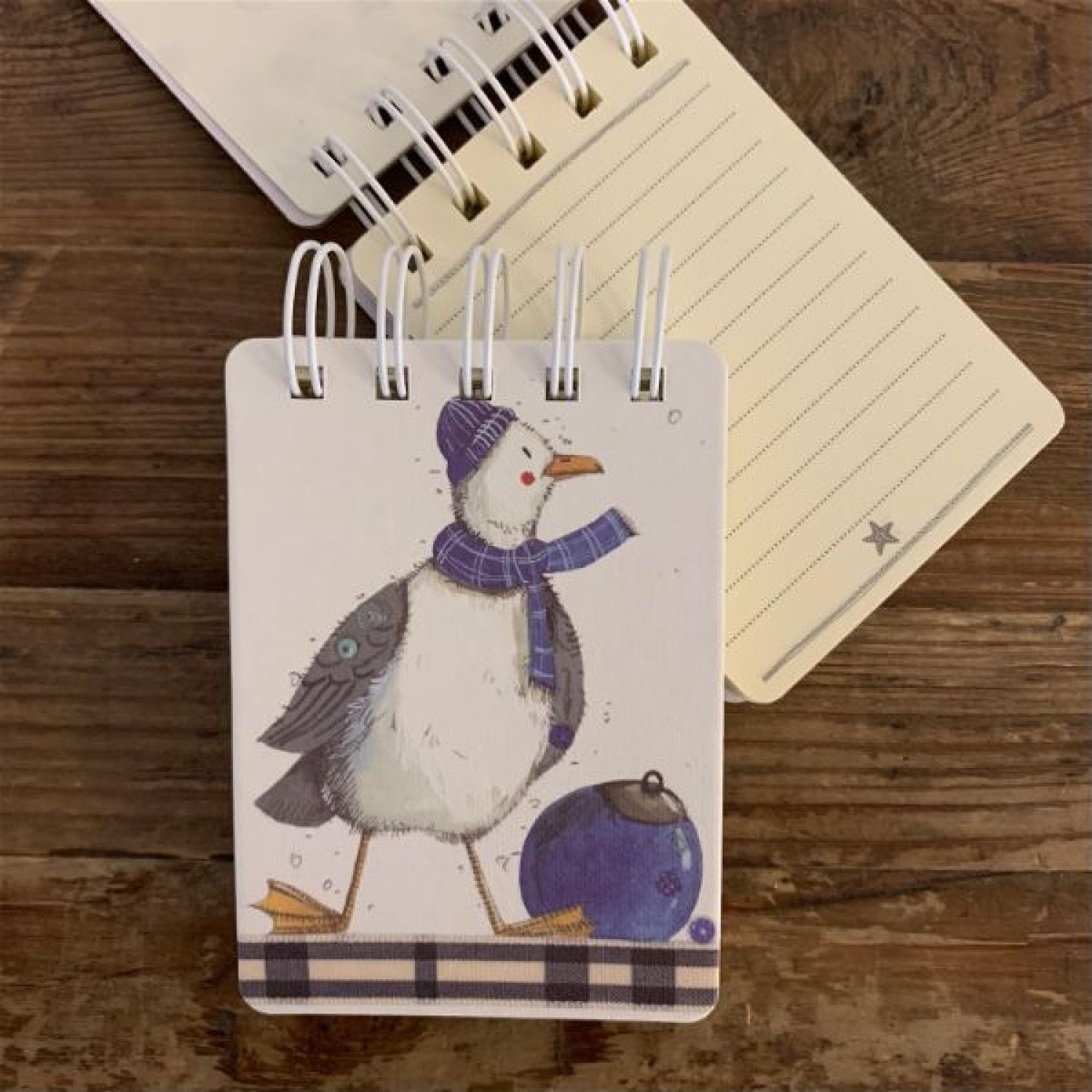 Alex Clark Old Buoy Small Spiral Bound Notebook