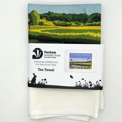 Rainton Meadows Tea Towel
