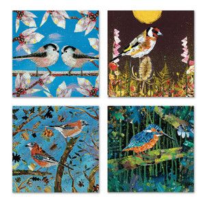 Adam James Severn Notecard Wallet - Birds