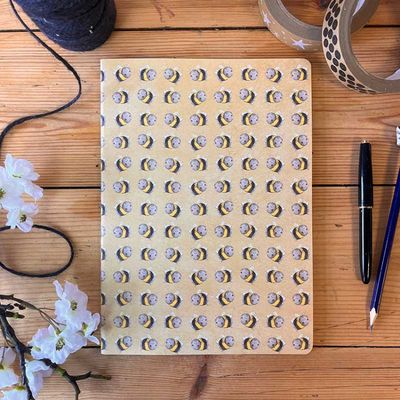 Alex Clark Busy Bees Large Soft Notebook