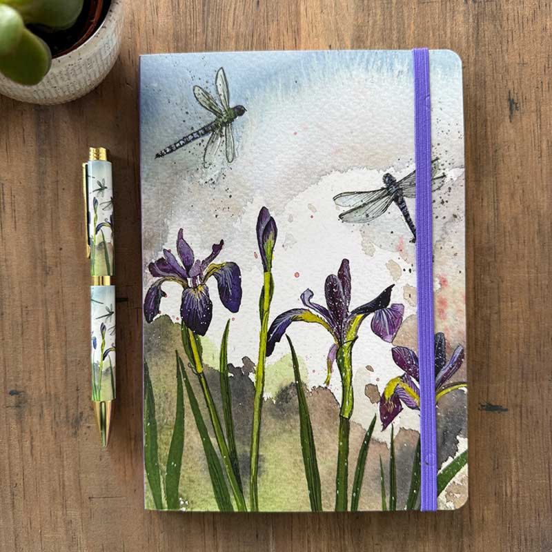 Alex Clark Dragonflies Large Chunky Notebook