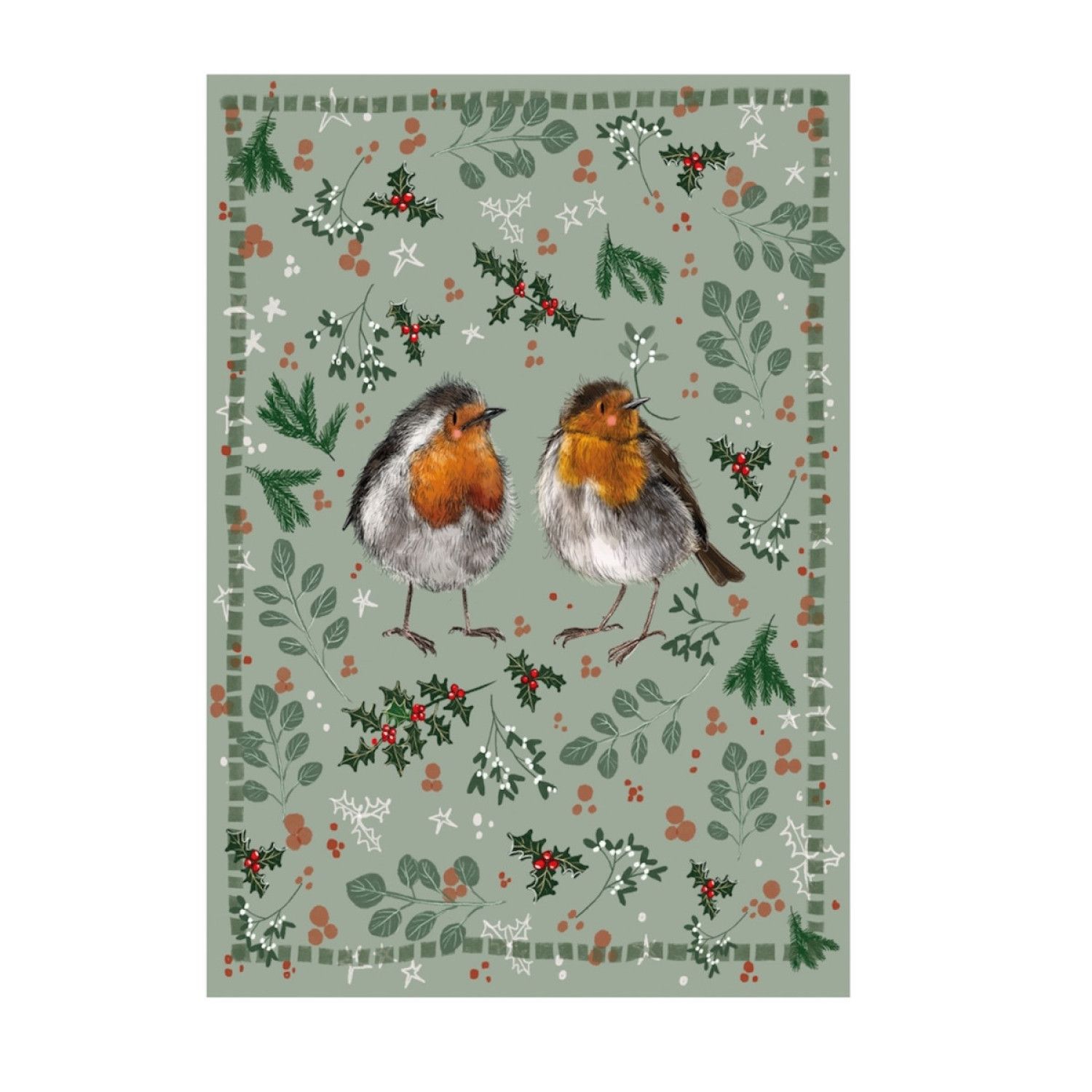 Alex Clark Robins Tea Towel