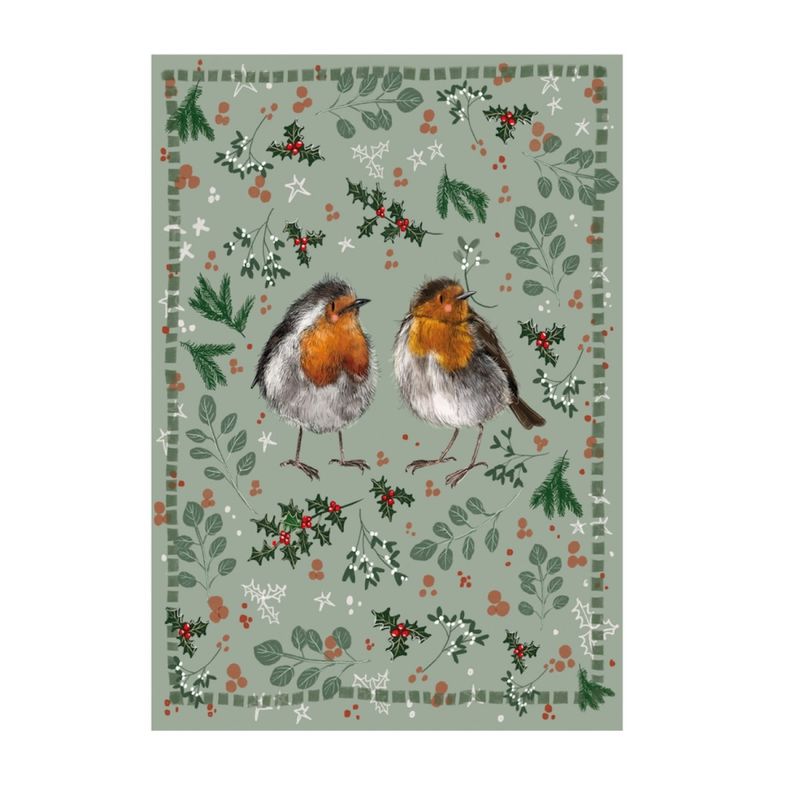 Alex Clark Robins Tea Towel