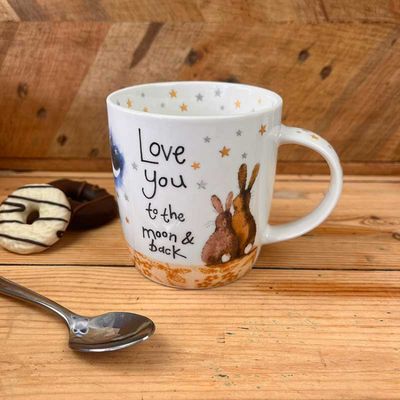 Alex Clark Love you to the Moon Mug