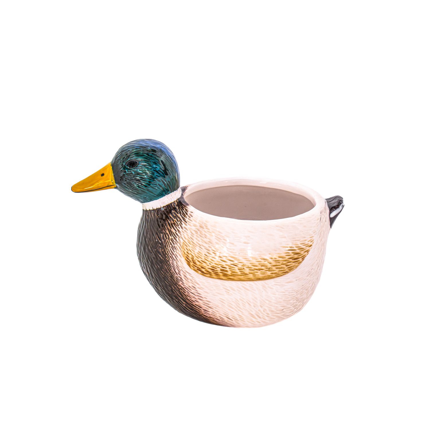 Mallard Duck Mini Planter