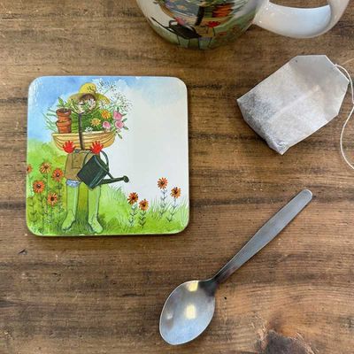 Alex Clark Flower Garden Coaster