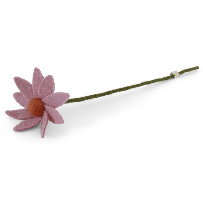 Felt Cosmos Flower - Light pink