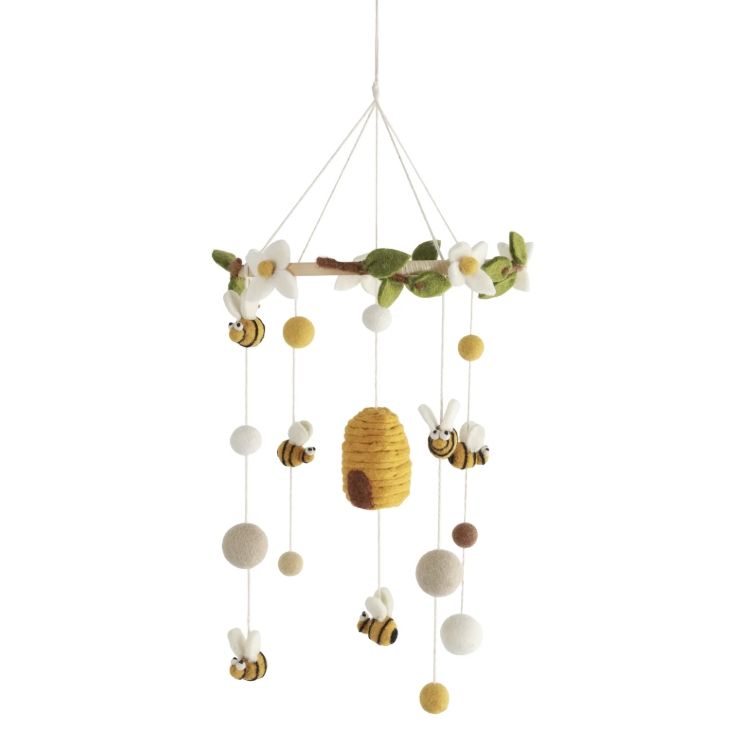 Felt Busy Bees Mobile
