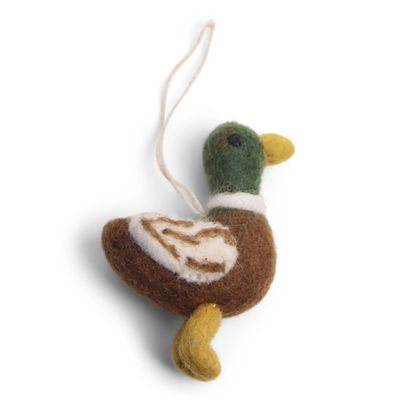 Felt Mallard Duck ornament
