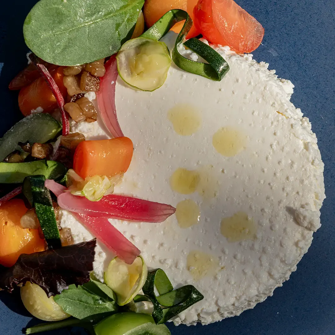 Ricotta con Verdure