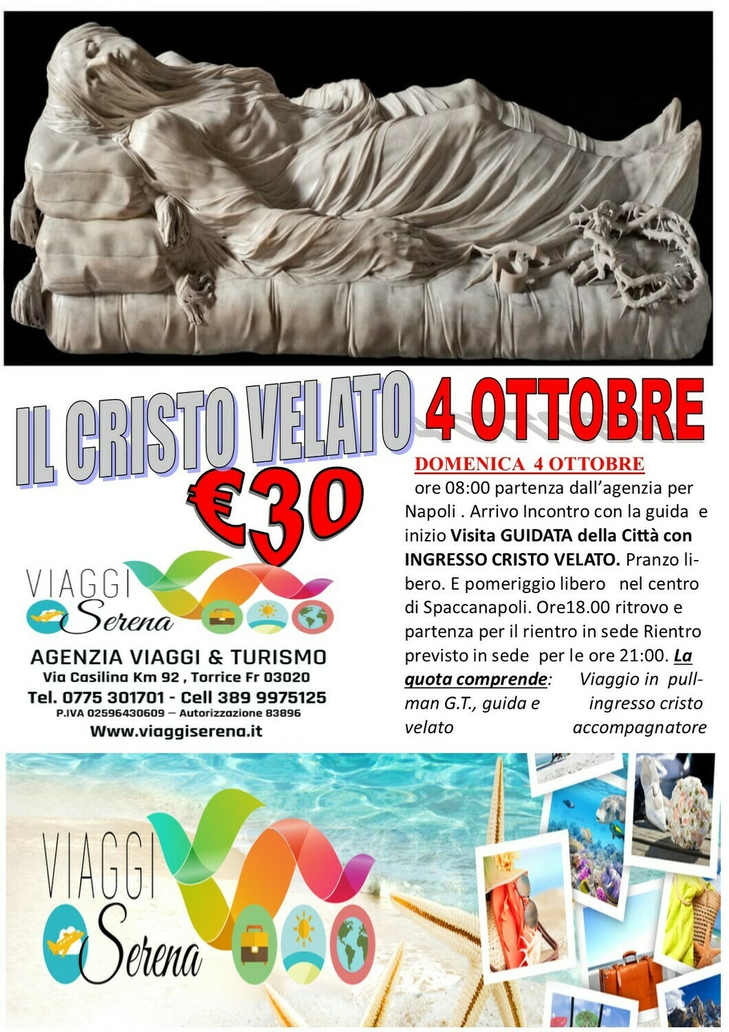 Cristo VELATO 4 Ottobre Cristo VELATO 4 Ottobre