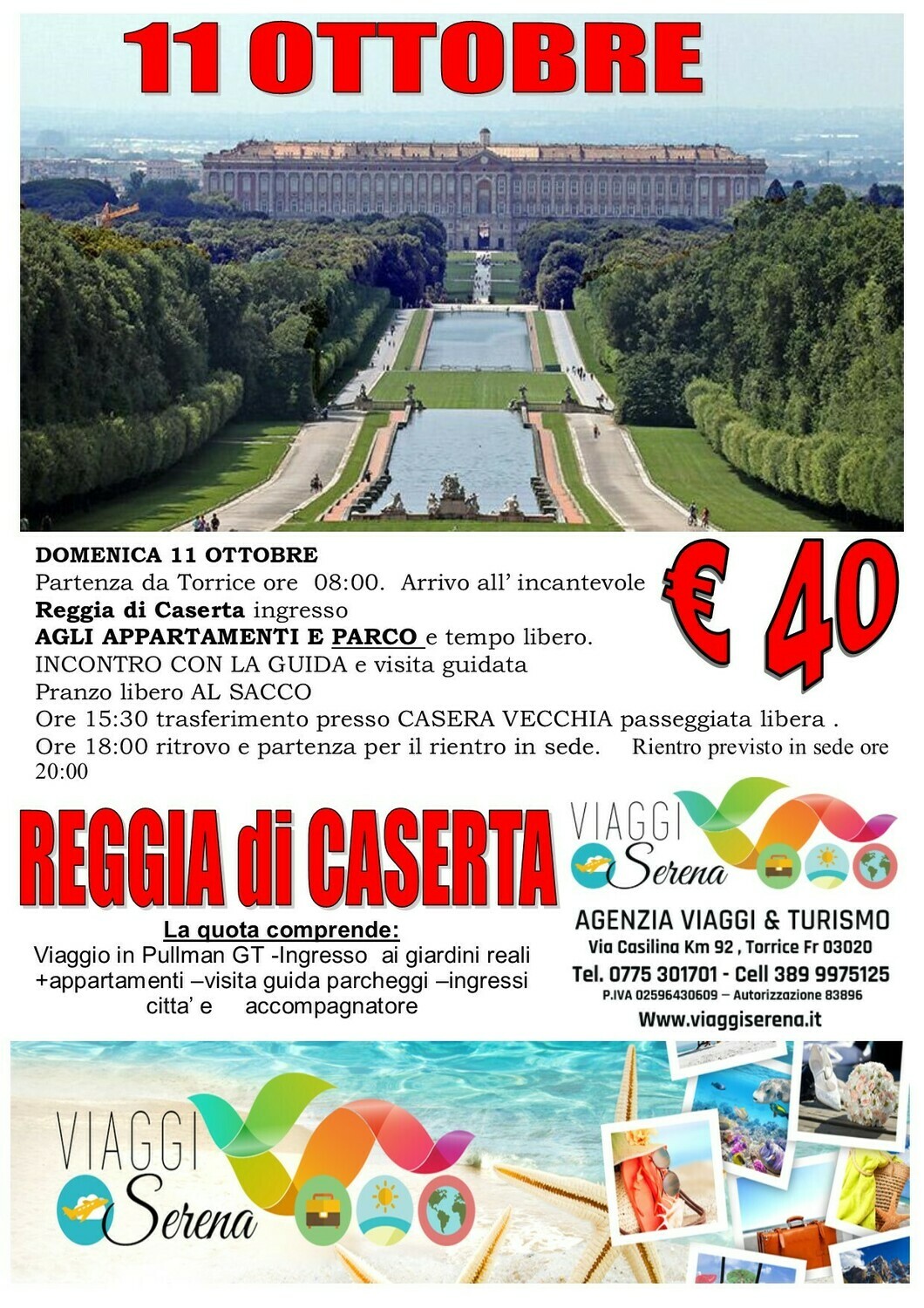 Reggia di CASERTA 11 OTTOBRE Reggia di CASERTA 11 OTTOBRE
