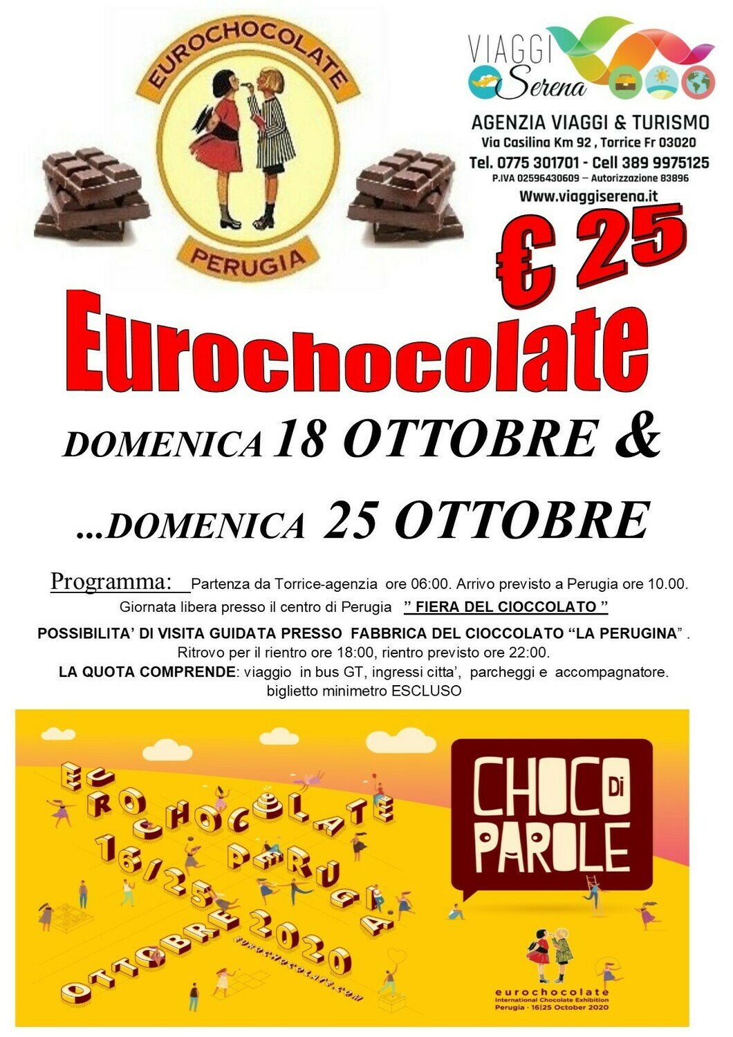 EUROCHOCOLATE 25 Ottobre EUROCHOCOLATE 25 Ottobre