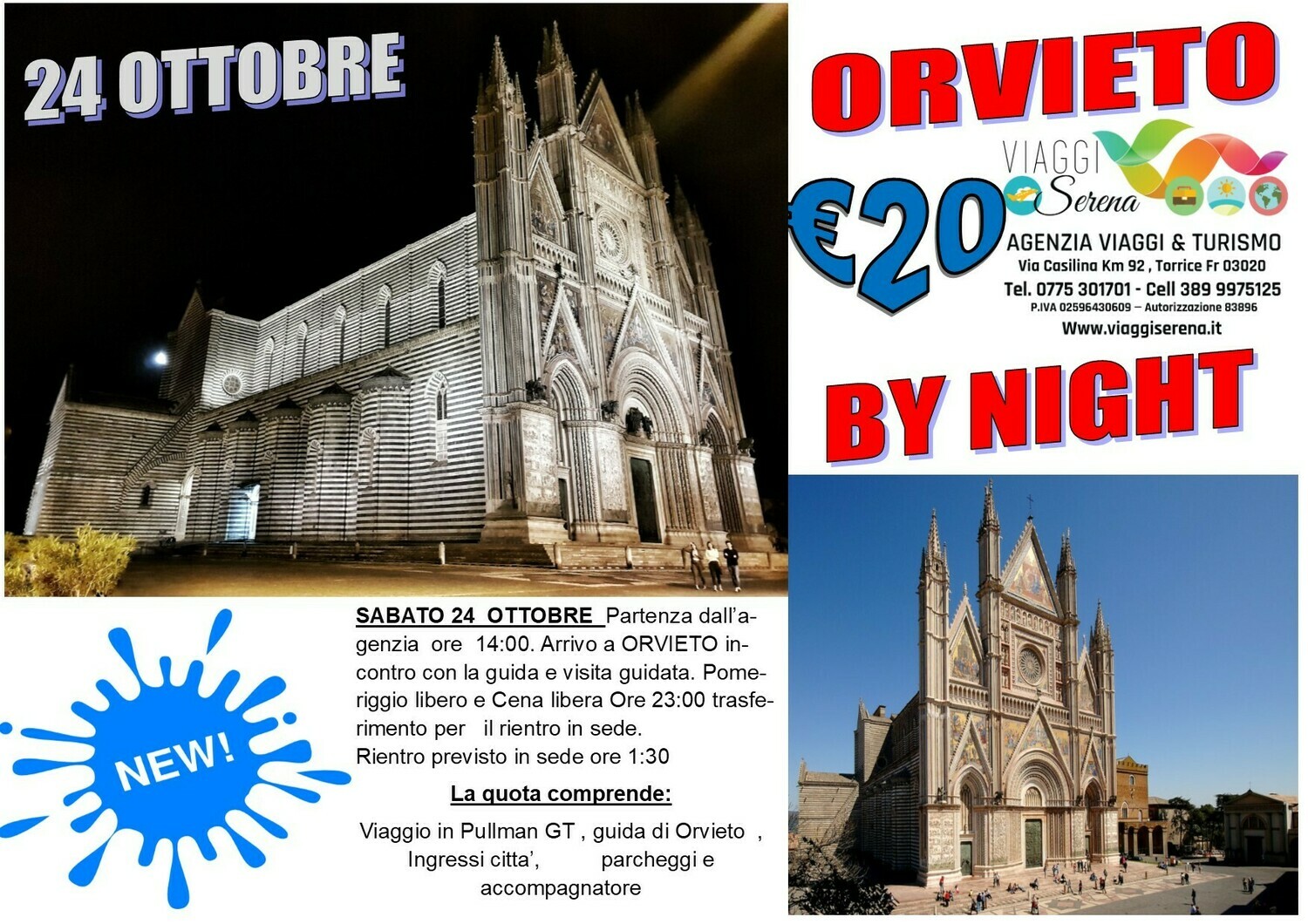 Orvieto by night 24 Ottobre Orvieto by night 24 Ottobre