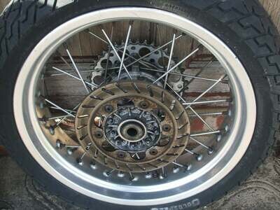 Used 17" Rear wheel SMS610 with cush drive
