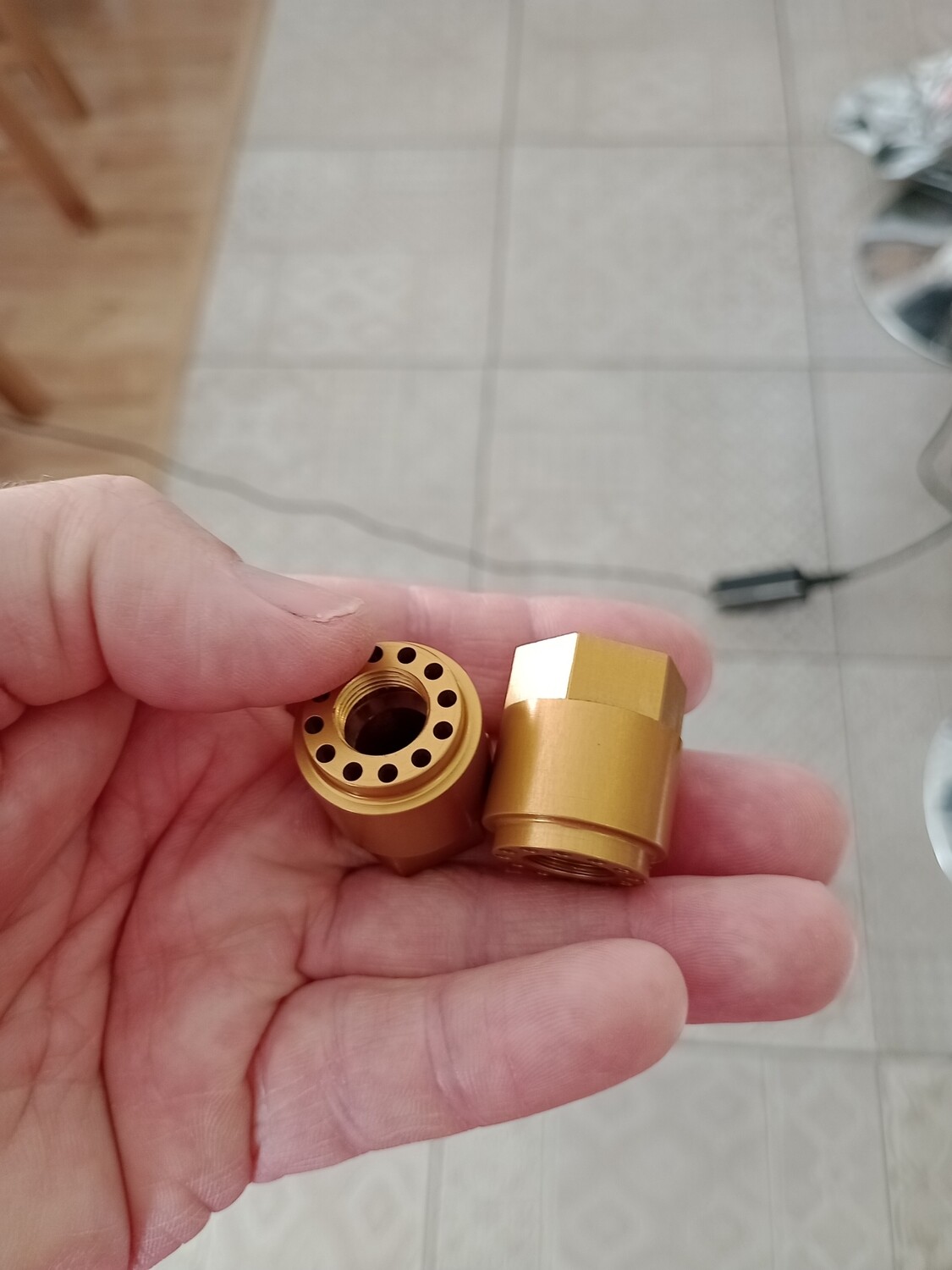 Dellorto works main jet bowl extension