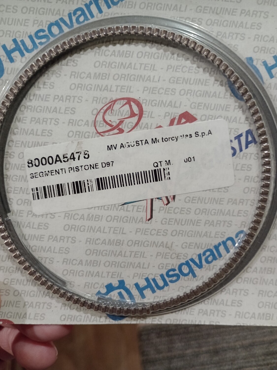 Husqvarna TE/TC/SMR 450/510 piston rings set 8000A5476