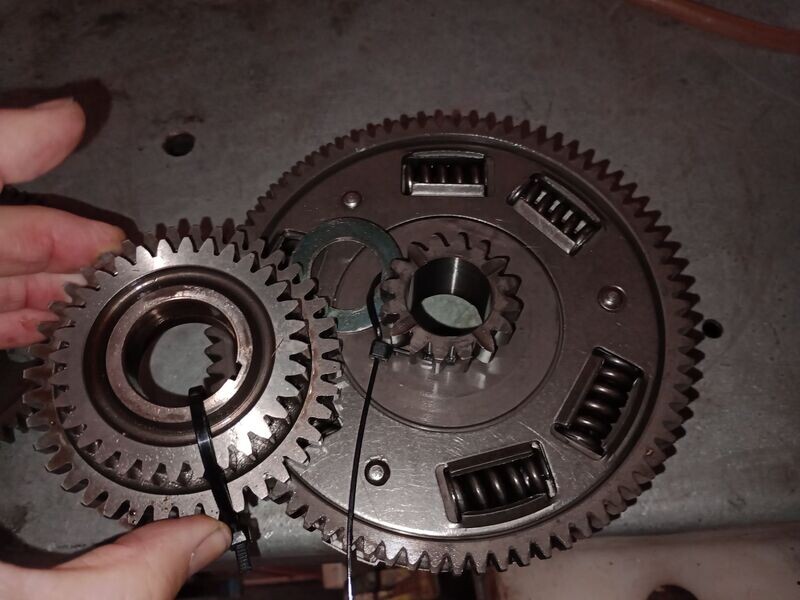 Husqvarna 610E SMS & TEE electric start models Clutch Basket  USED
