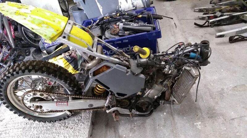 Husqvarna 410 project bike