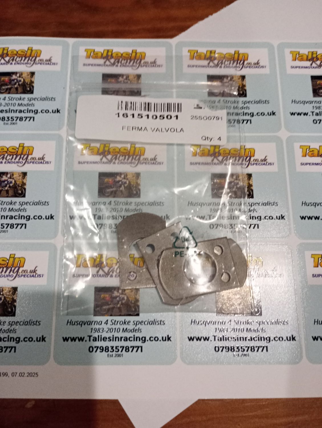 Reed Valve metal stop 161510501