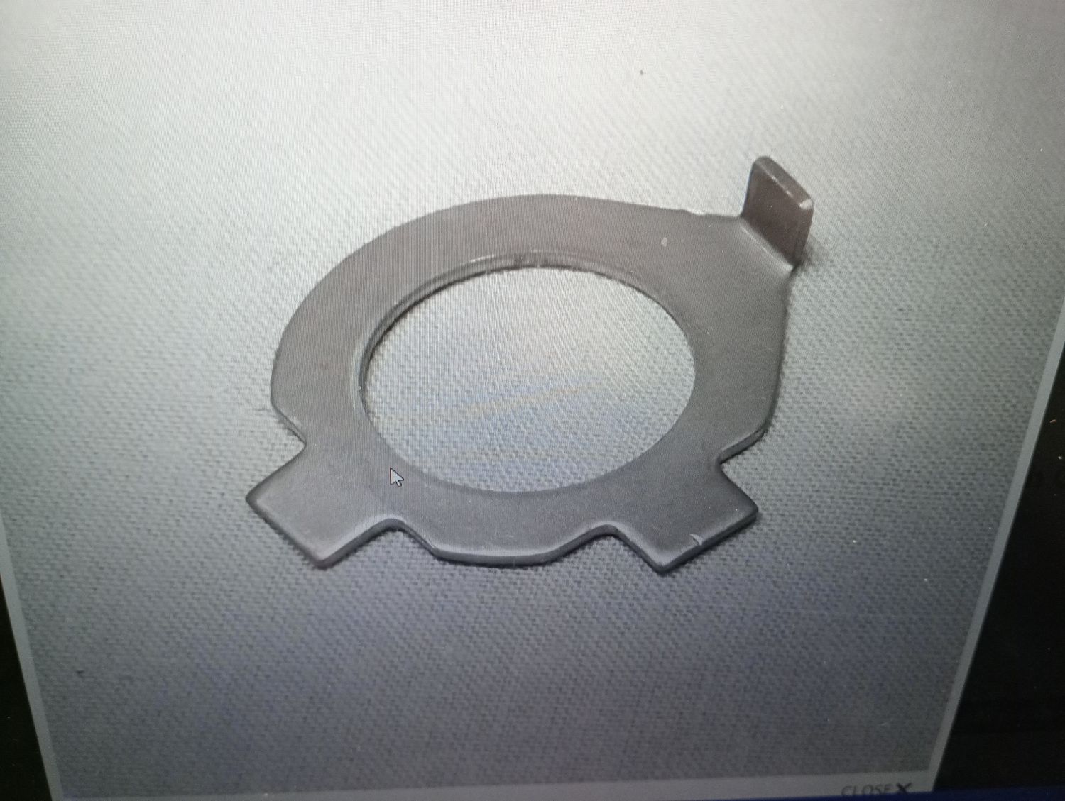 Tab washer Husqvarna 800036857 fits 1992-2010