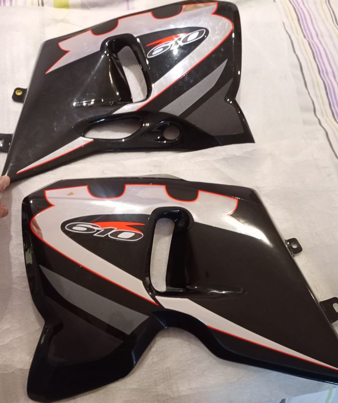Black Tank panels 610 new TE/SMR 610/410 original with graphics