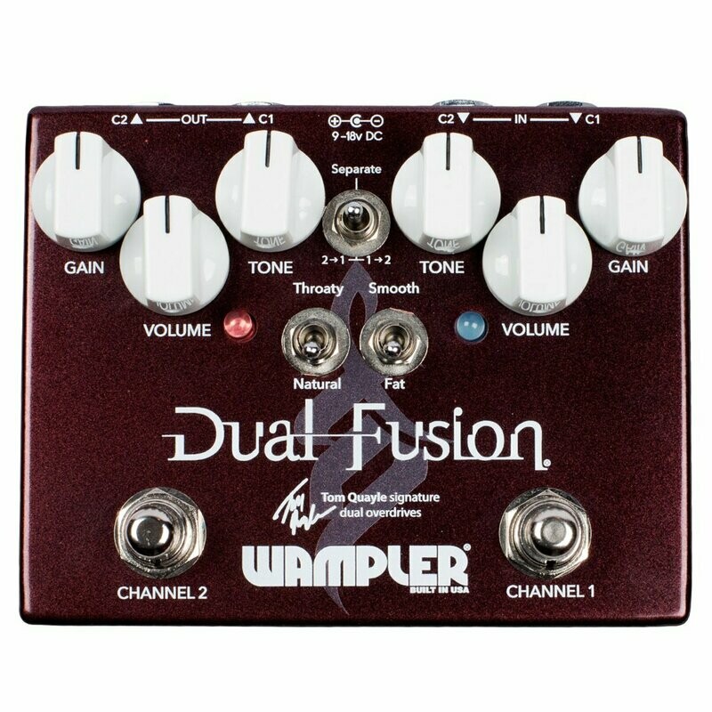 Wampler Dual Fusion Red Sparkle Wampler Dual Fusion Red Sparkle