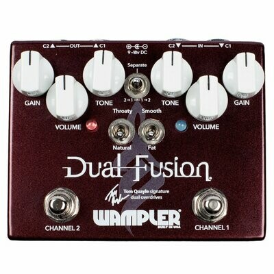Wampler Dual Fusion Red Sparkle