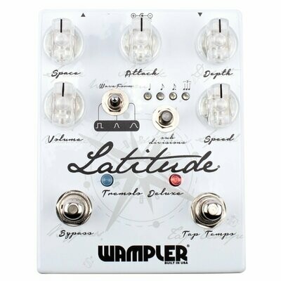 Wampler Latitude Deluxe Tremolo V2 White