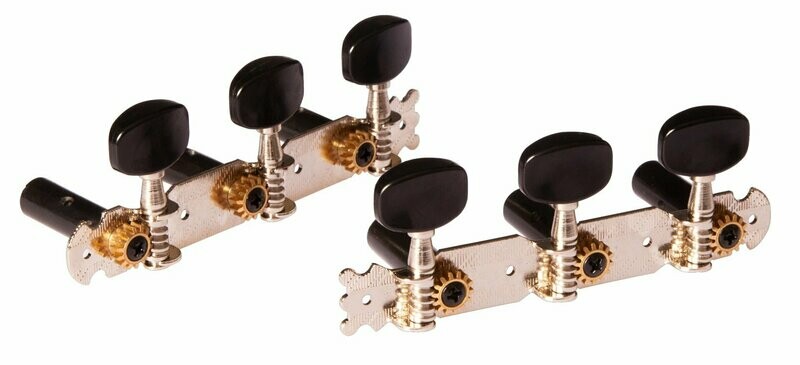 Ortega OTM-STUDENT Classic Tuning Machines Silver/Black Ortega OTM-STUDENT Classic Tuning Machines Silver/Black